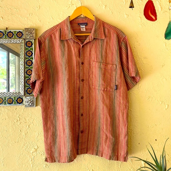 Patagonia Other - Patagonia Mens Hemp Button Down size Large
